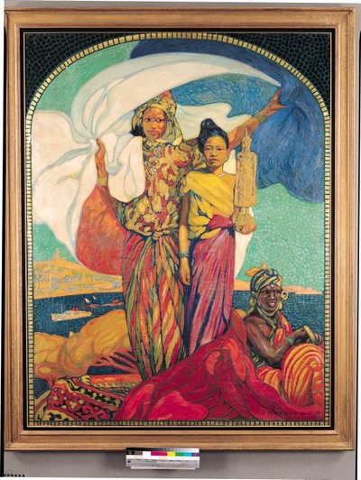 National Colonial Exhibition, Marseille, 1922 by David Dellepiane